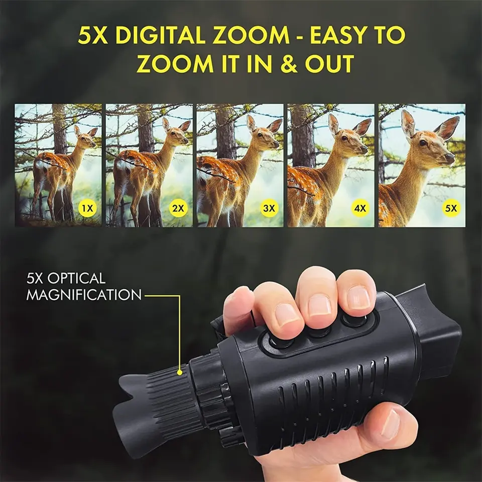 Outdoor Hunting Video Camera - Монокуляр 1080P с функцией камеры и