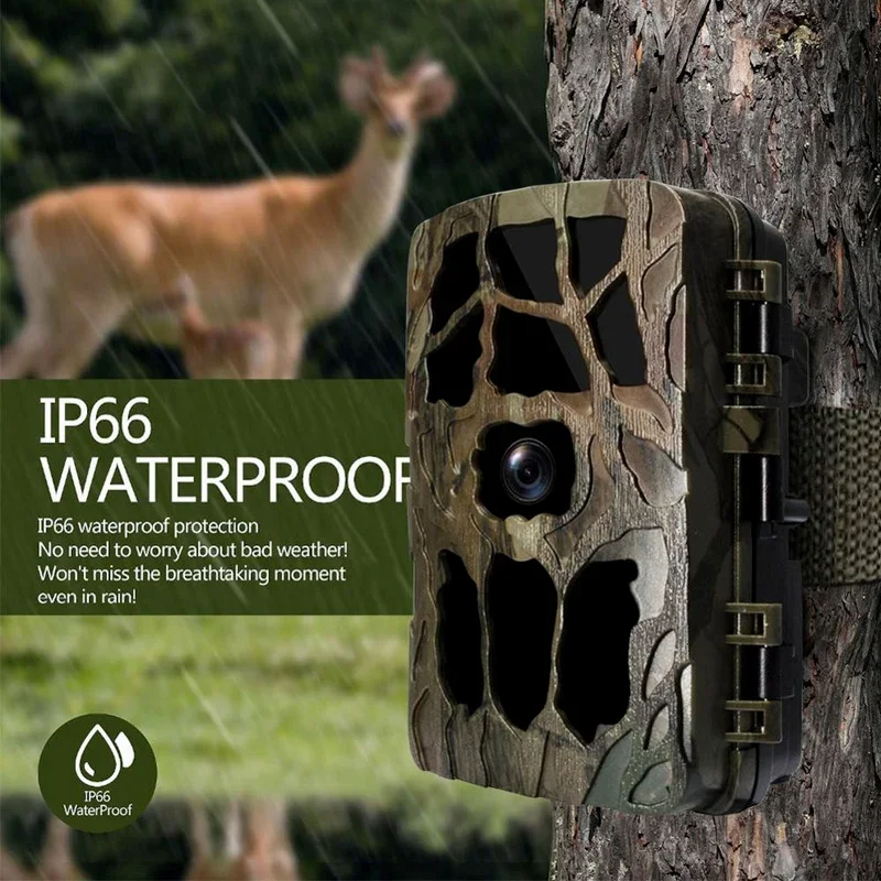 Outdoor Hunting Video Camera - H982 IP66 Водонепроницаемая 4K Наружная Инфракрасная