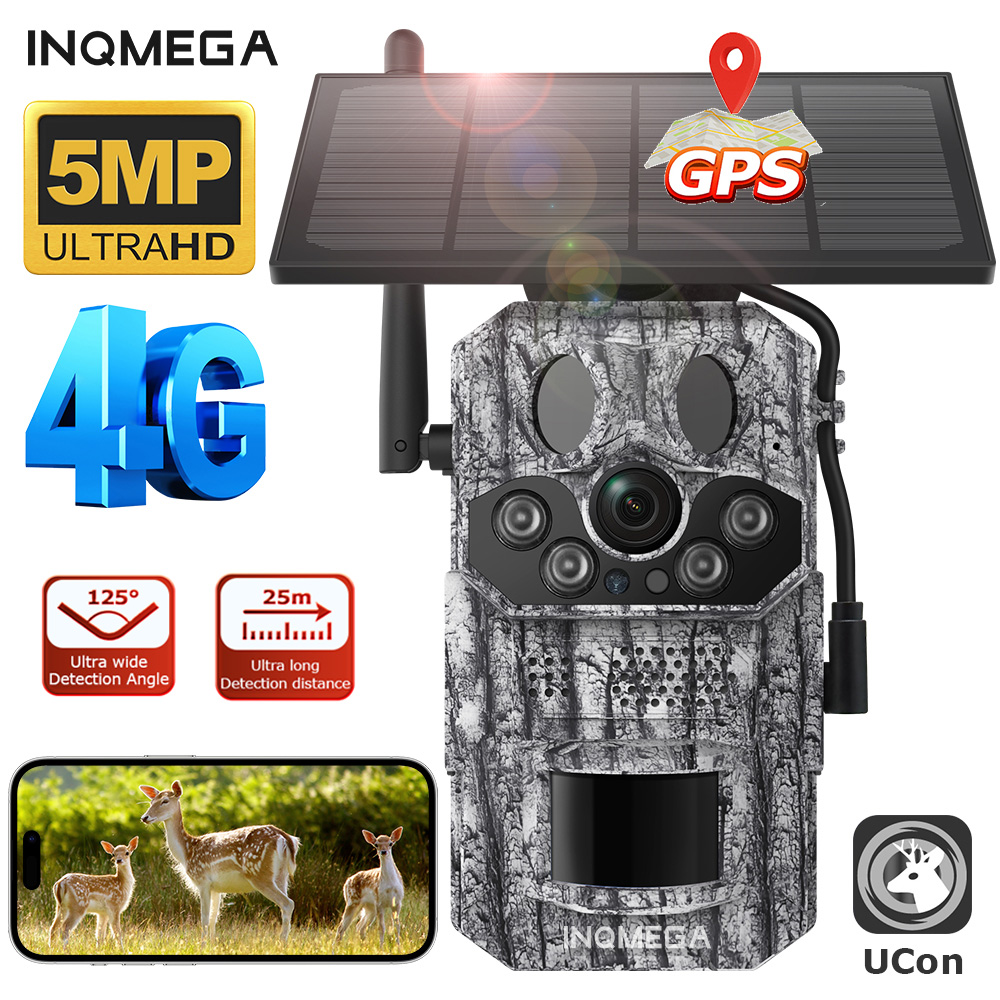 INQMEGA4G 2K 5MP PIR активируе – обзор и цена Outdoor Hunting Video Camera