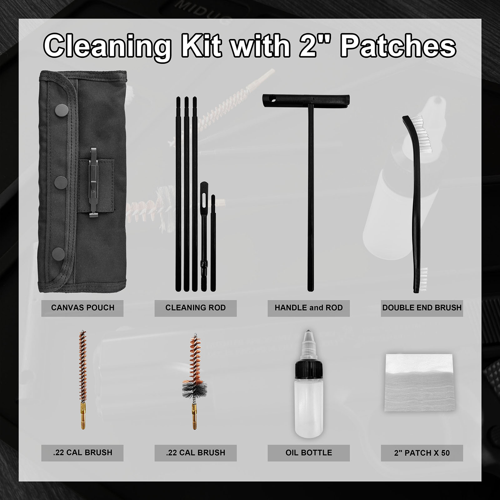 Набор для чистки пистолета с н – обзор и цена Gun Cleaning Rod